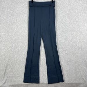 MM.LaFleur Ponte Pull On Foldover Flare Pants Womens Size 4 Polished Workwear